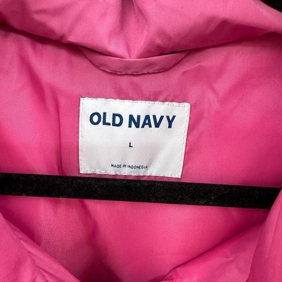 OLD NAVY LX2 boxy woman puffer gorpcore cropped athleisure activewear vest - Picture 9 of 13